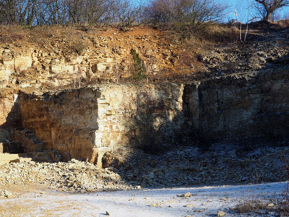 /Přední Kopanina, opuka. /Přední Kopanina, opuka.